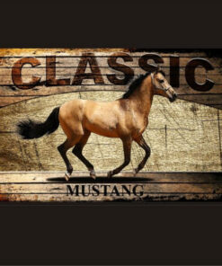 Mustang - Horse Vintage Sign