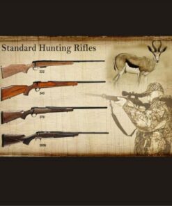 Standard Hunting Rifles - Hunting Vintage Sign