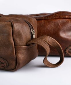 Leather Shaving Bags