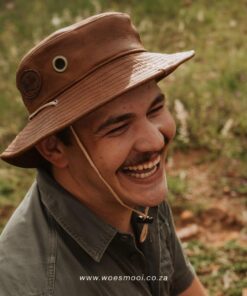 Alternative view of Genuine Leather Safari Hat