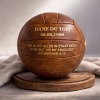 Woesmooi leather netball ball